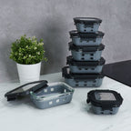 Arshia 7-Piece Glass Container Set - FC112-3677