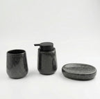 Gargan Ceramic 3-Piece Bathroom Accessories Set