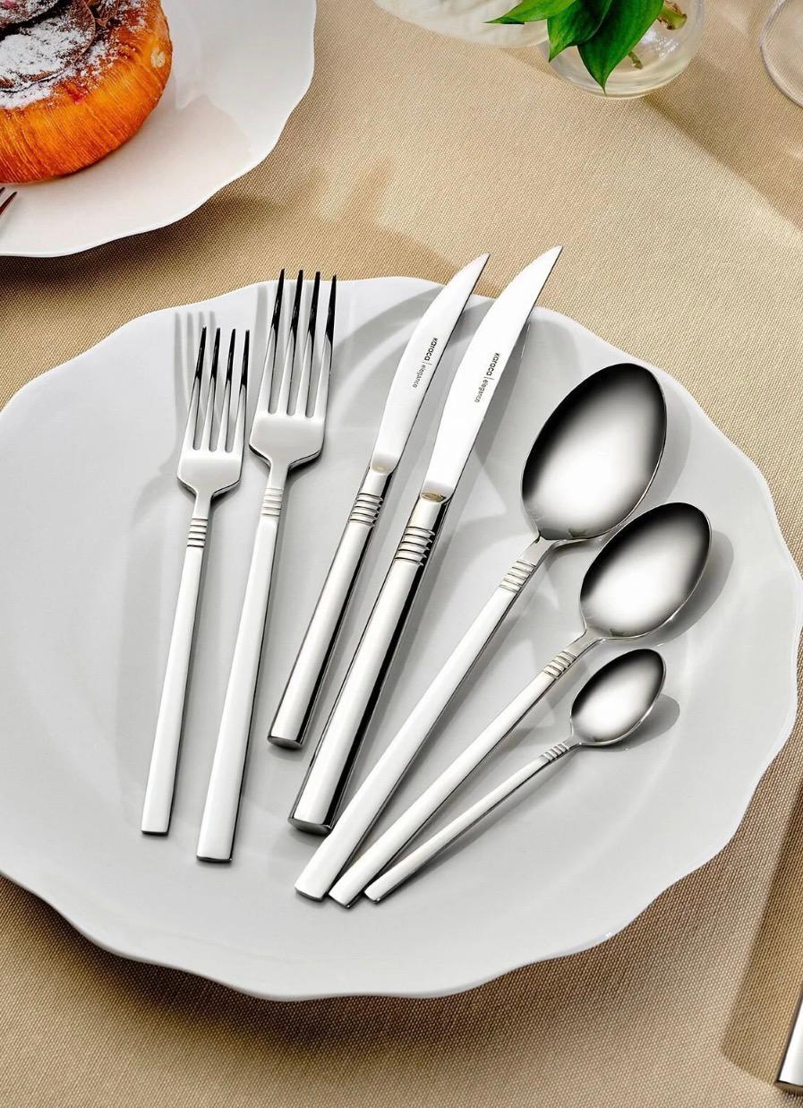 Karaca Nil 84-piece 12-person cutlery set