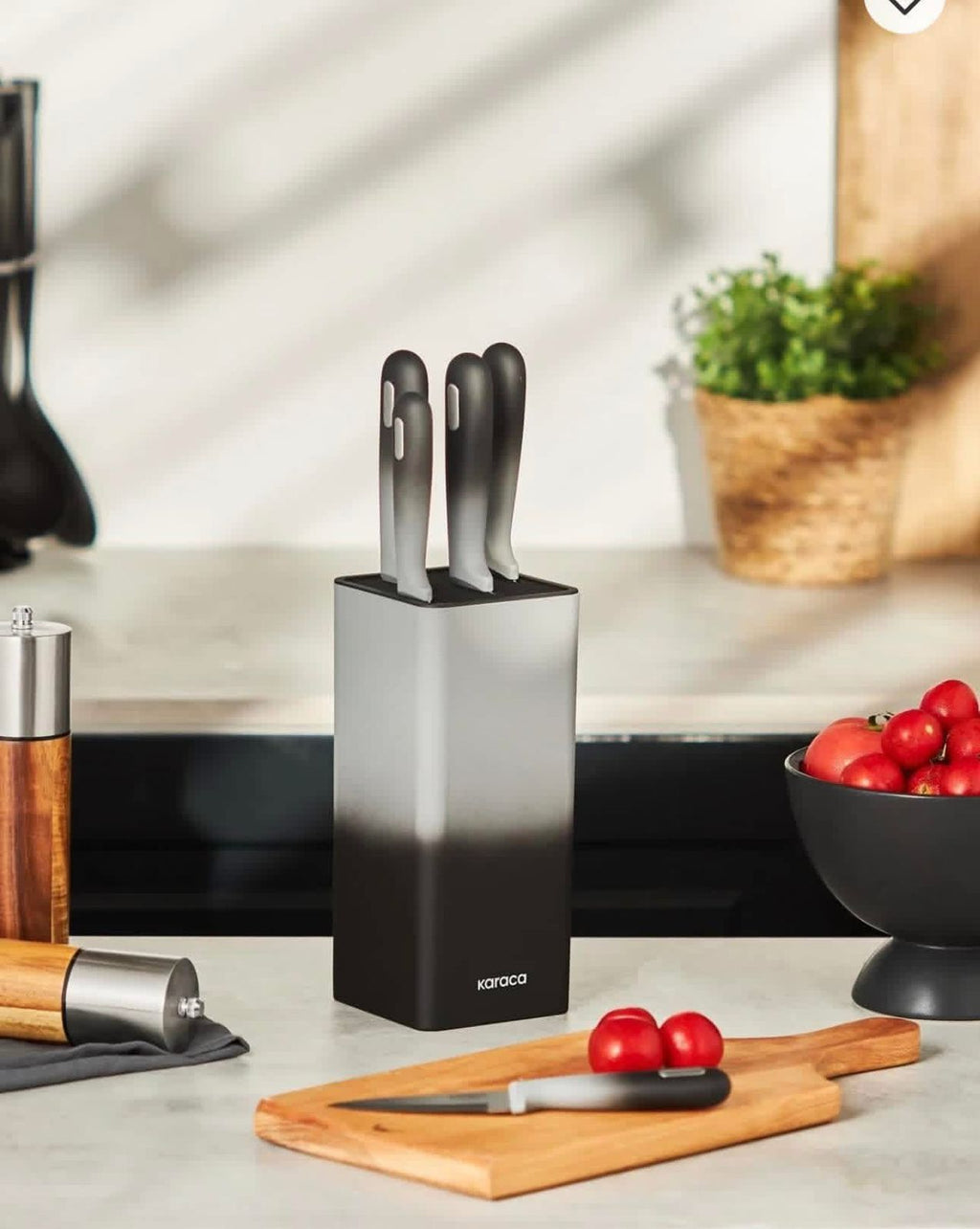 Karaca Moonlight Square 6-Piece Knife Set