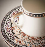 Ebdaa 12-piece printed espresso set -80ml