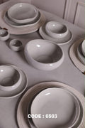 Karolina - Mushroom Dinner Set - 30 Piece