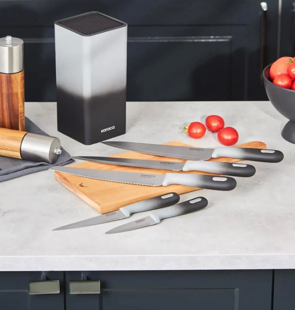 Karaca Moonlight Square 6-Piece Knife Set