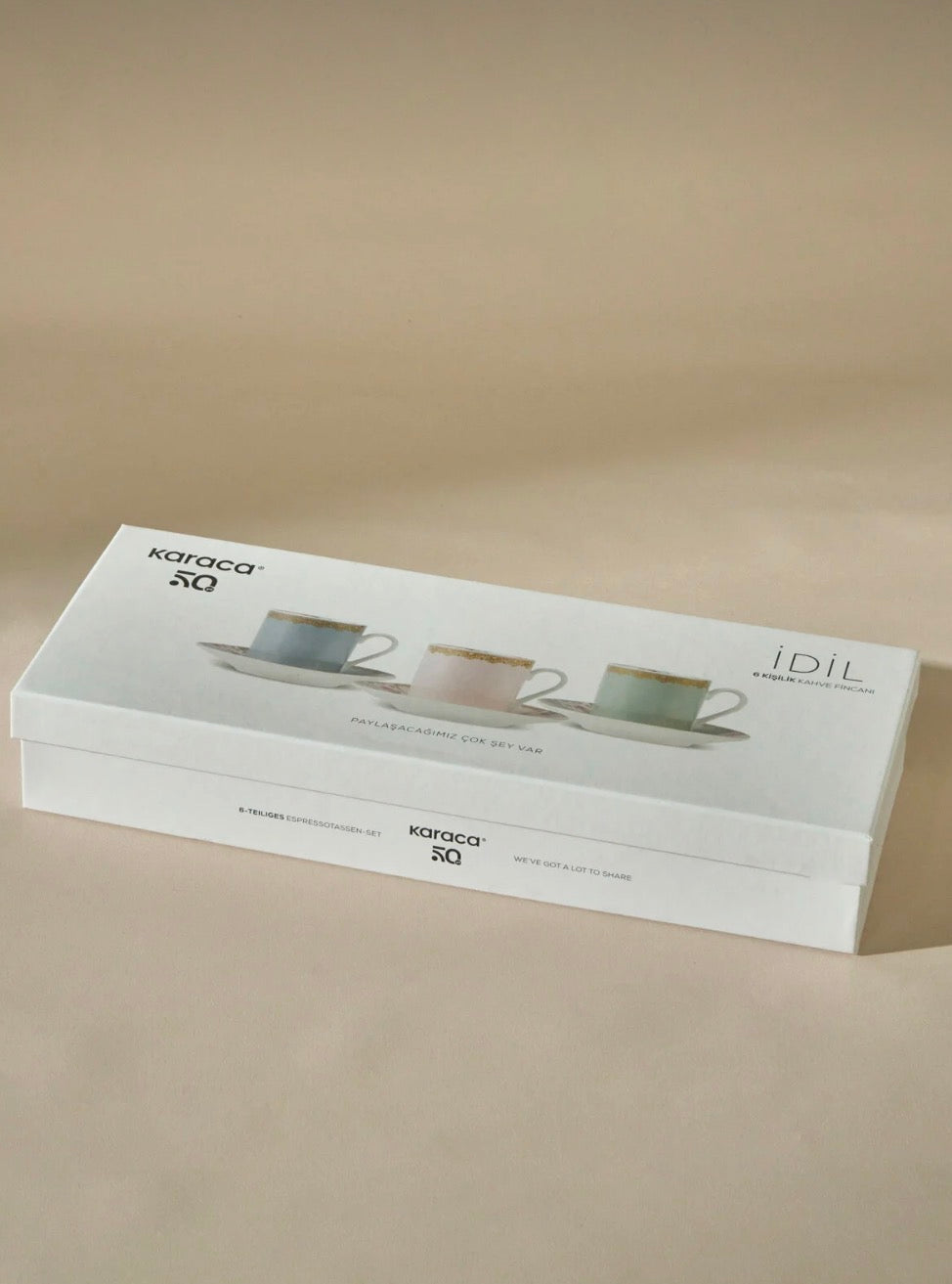 Karaca idil Coffee Cup Set - 80ml