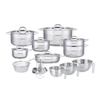 Arshia 21-Piece Stainless Steel Cookware Set - SS339-3893