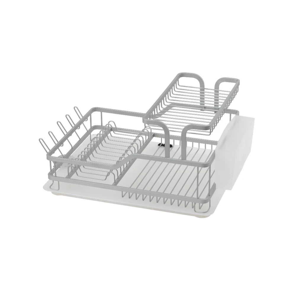 Arshia Aluminum Dish Rack With Drainer - DR151-2320