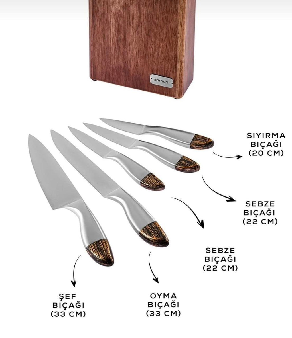 Karaca Knife Set