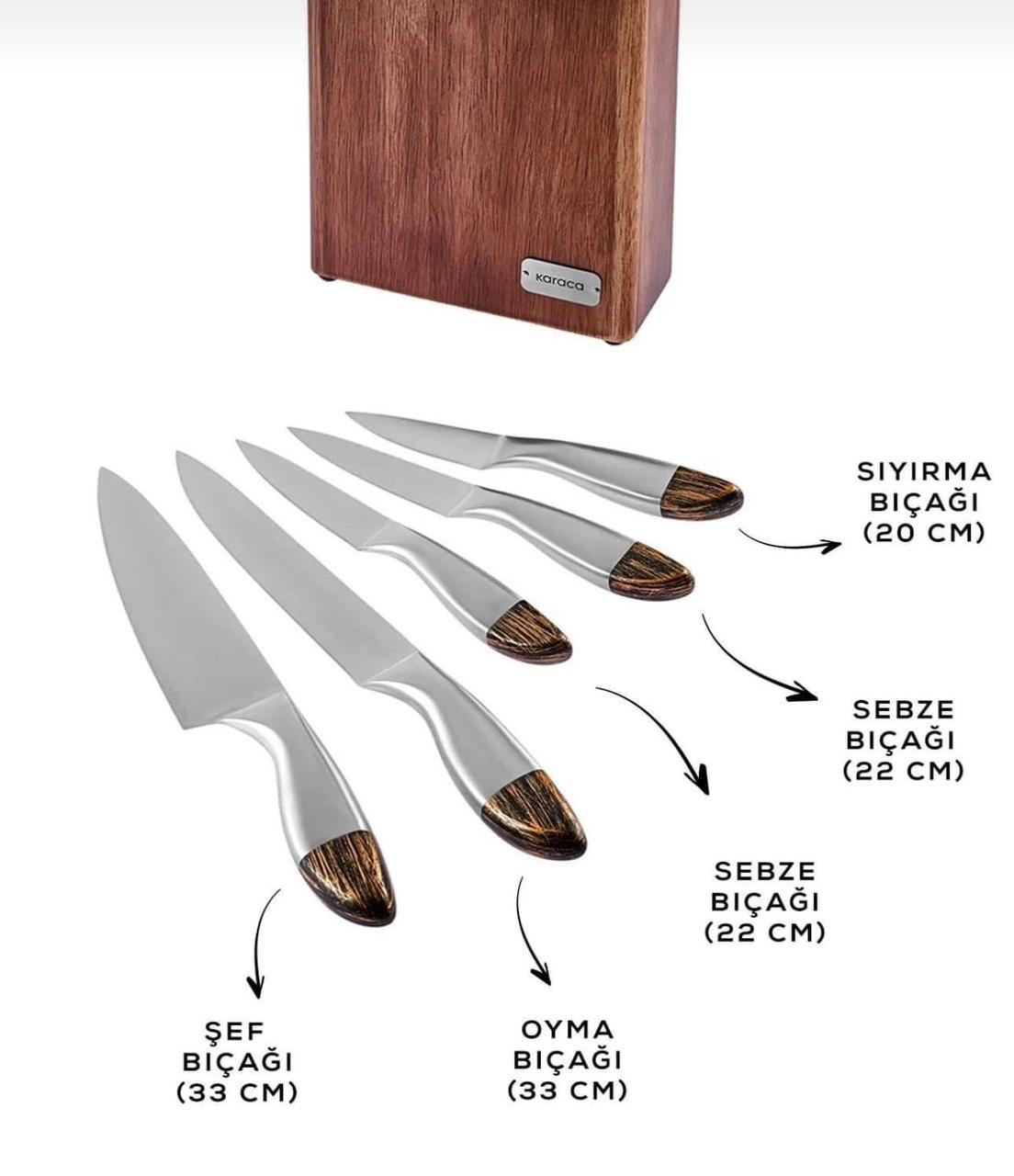 Karaca Knife Set