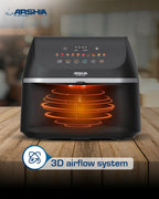 Arshia 9L Digital Air Fryer - AF498-3384