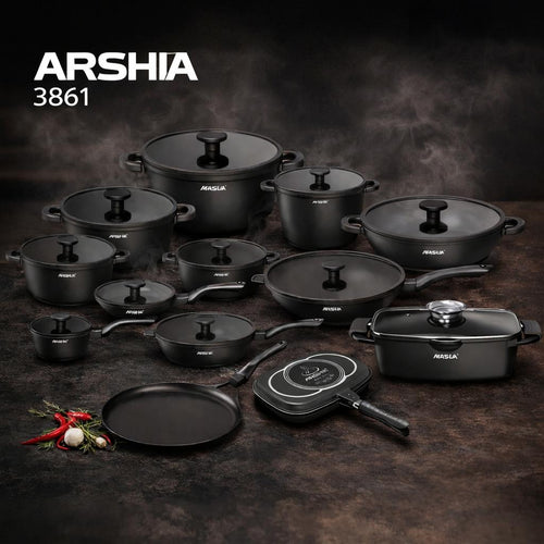 Arshia 25 PCs Premium Cookware Set - CO180-3861