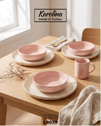 Karolina - 30 PCs Porcelain Dinner Set