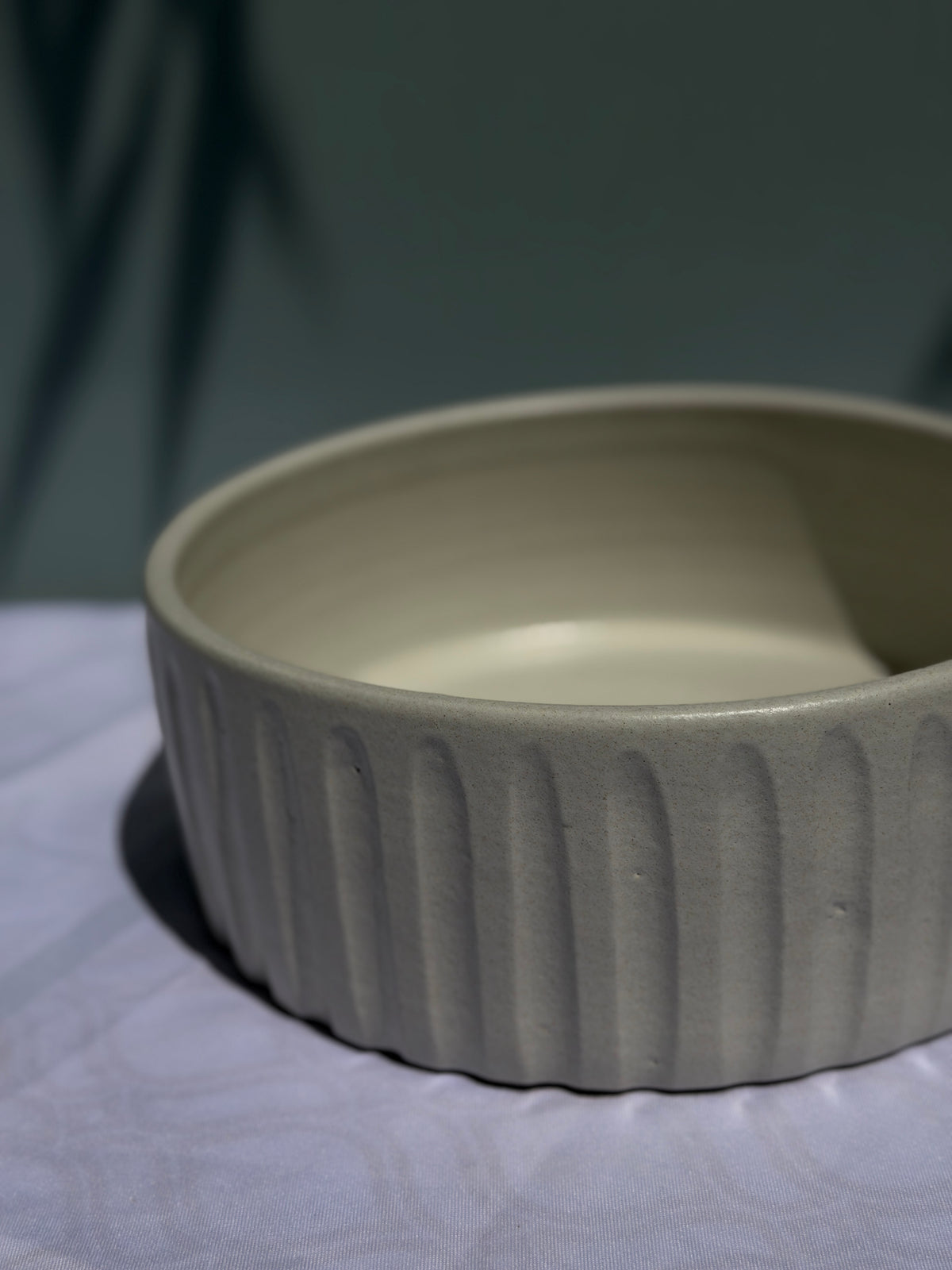 Earthy Stoneware Casserole