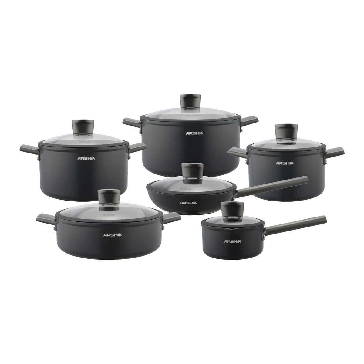 Arshia 12-Piece Forged Cookware Set - CO194-3839