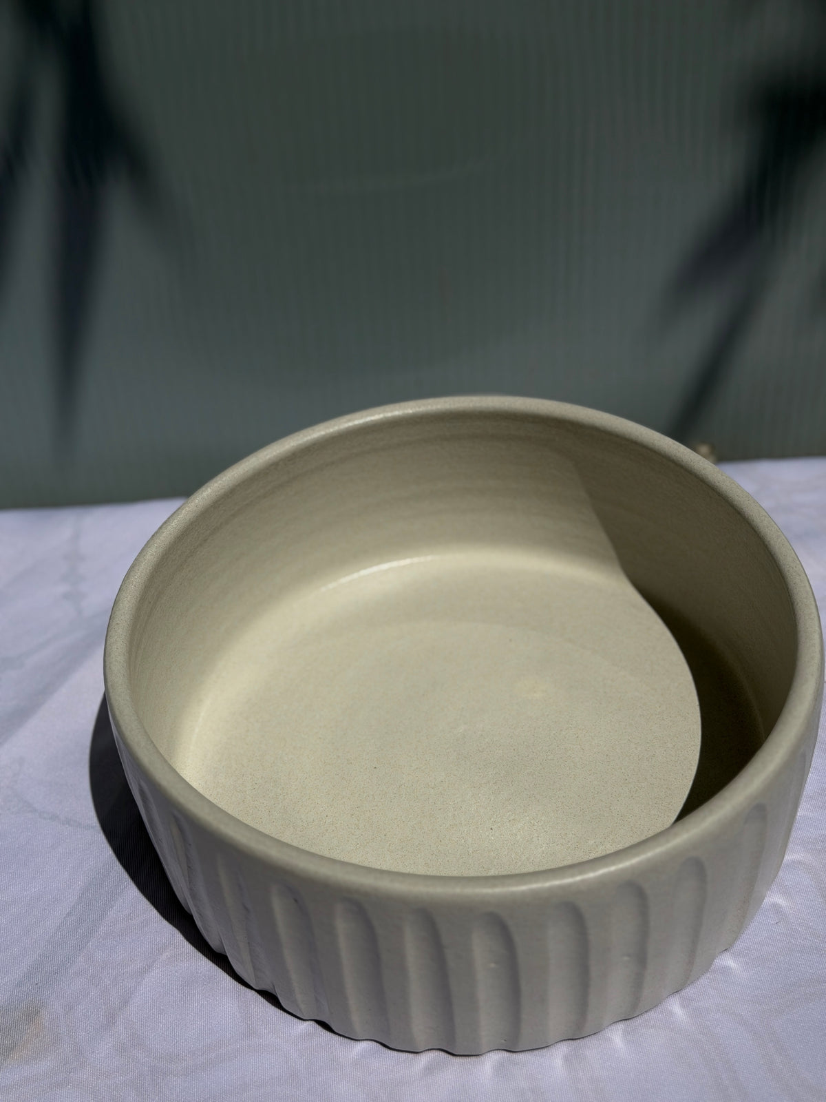 Earthy Stoneware Casserole
