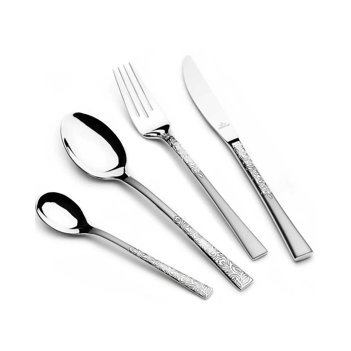 Arshia Stainless Steel Cutlery Sets 86pcs Silver - TM762S-3044