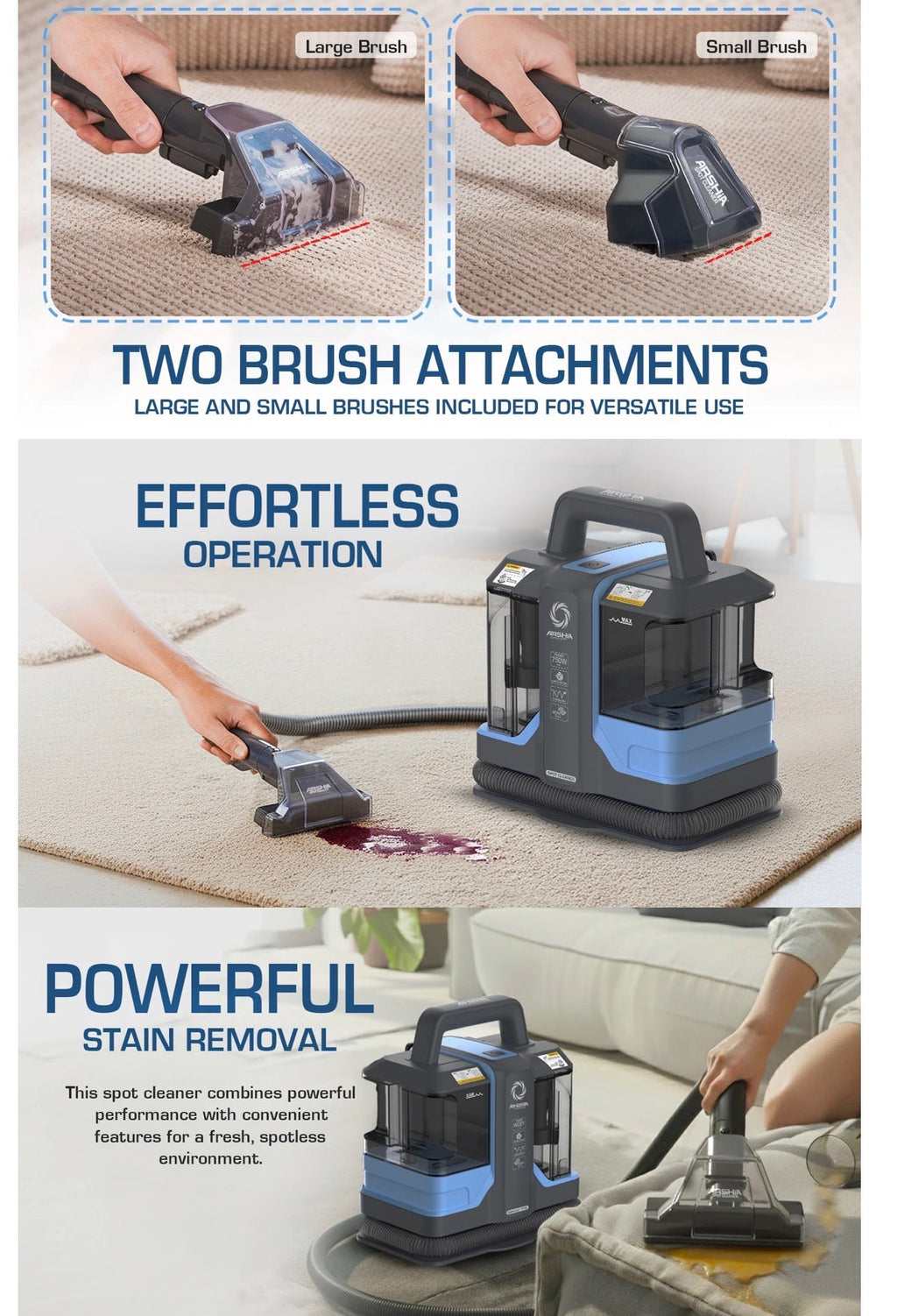 Arshia Spot Cleaner - SP050-3201