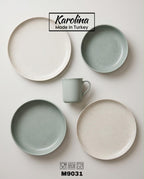 Karolina - 30 PCs Porcelain Dinner Set