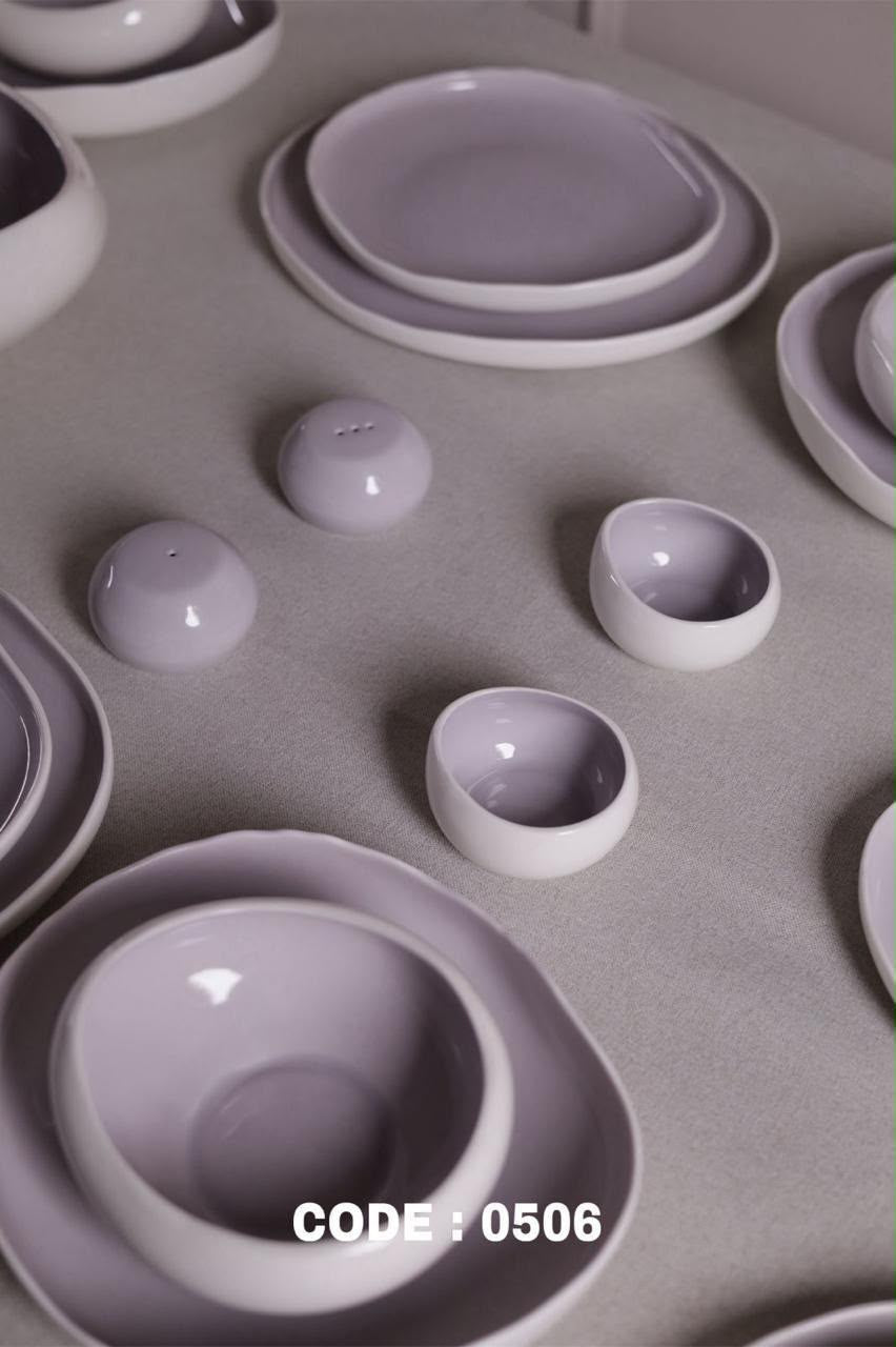 Karolina- Mushroom Dinner Set - 30 Piece