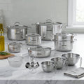 Arshia 21-Piece Stainless Steel Cookware Set - SS339-3893