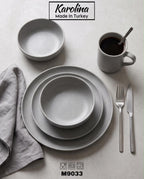 Karolina - 30 PCs Porcelain Dinner Set
