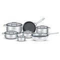 Arshia 13-Piece Tri-Ply Stainless Steel Cookware Set - SS050-3343
