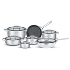 Arshia 13-Piece Tri-Ply Stainless Steel Cookware Set - SS050-3343