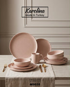 Karolina - 30 PCs Porcelain Dinner Set
