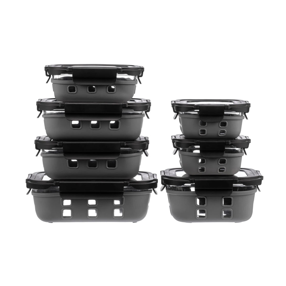Arshia 7-Piece Glass Container Set - FC112-3677