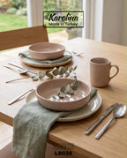 Karolina - 30 PCs Porcelain Dinner Set