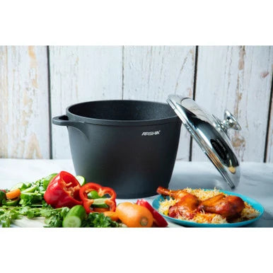 Arshia Die Cast Cookware Set 18pc - CO395-2388