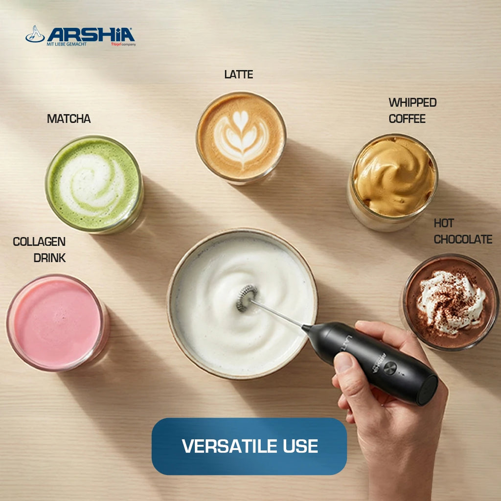 Arshia Rechargeable Milk Frother - MF118-3243