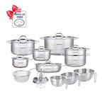 Arshia 21-Piece Stainless Steel Cookware Set - SS339-3893