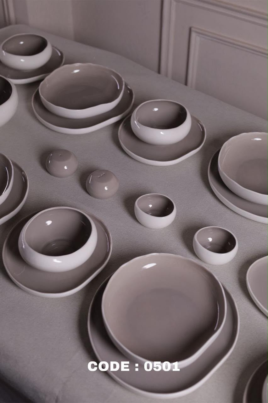 Karolina- Mushroom Dinner set - 30 Piece