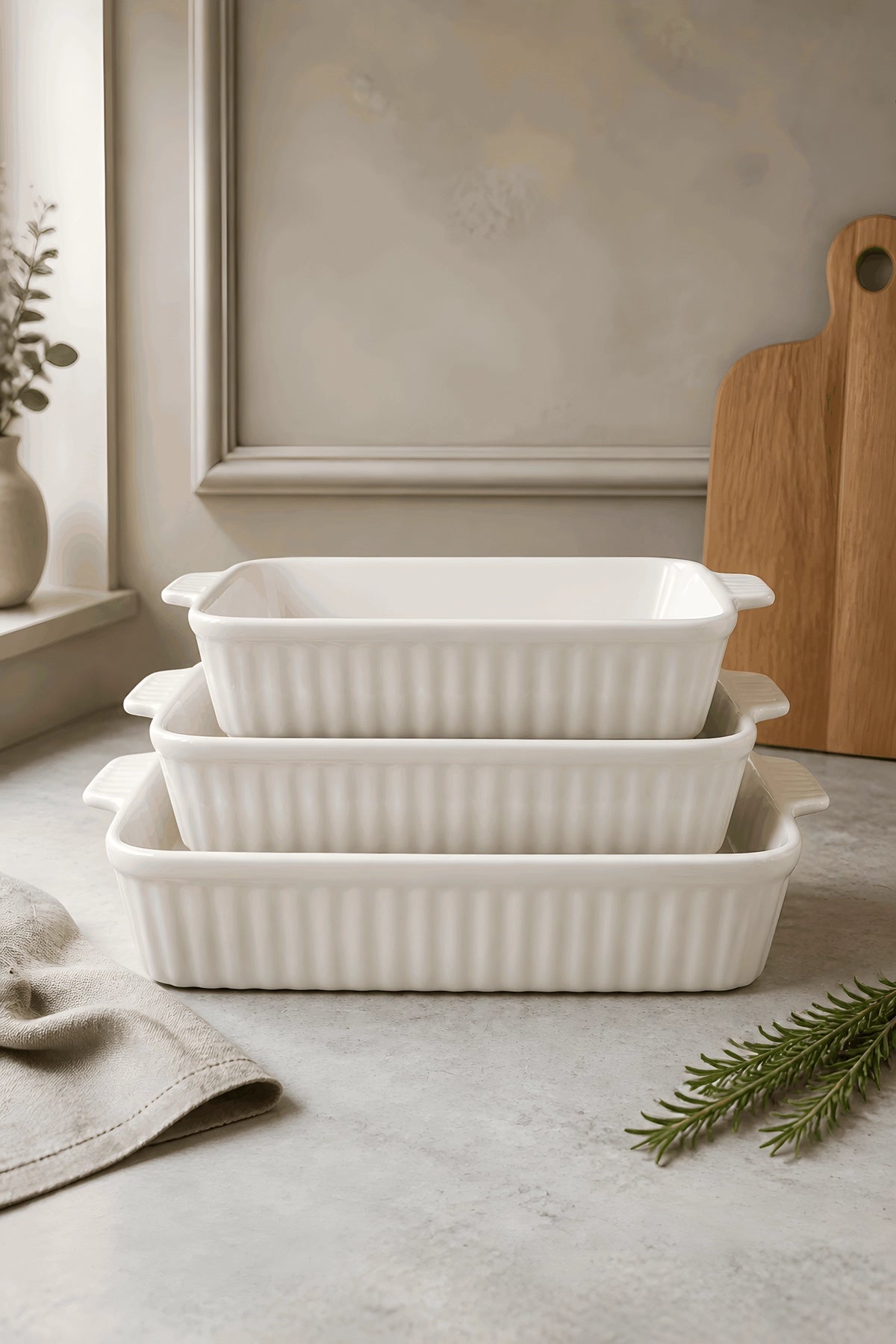 Karolina- 3 Piece Baking Dish Set (5559)